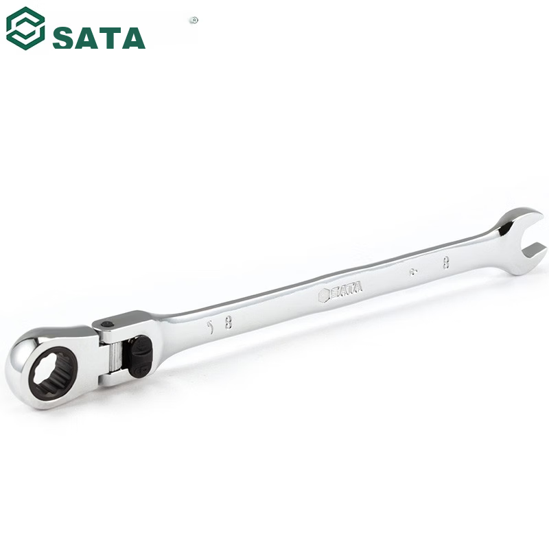 SATA 46801 Extended Locking Swivel Ratchet 8MM