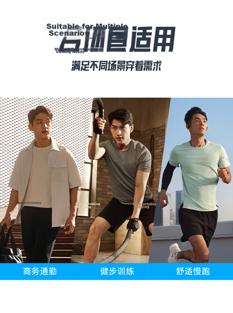 Anta PG7 Shenxing 13 PRO Men's All-Black Business Commuter Training Shoes Breathable Durable Running Sports Shoes 3