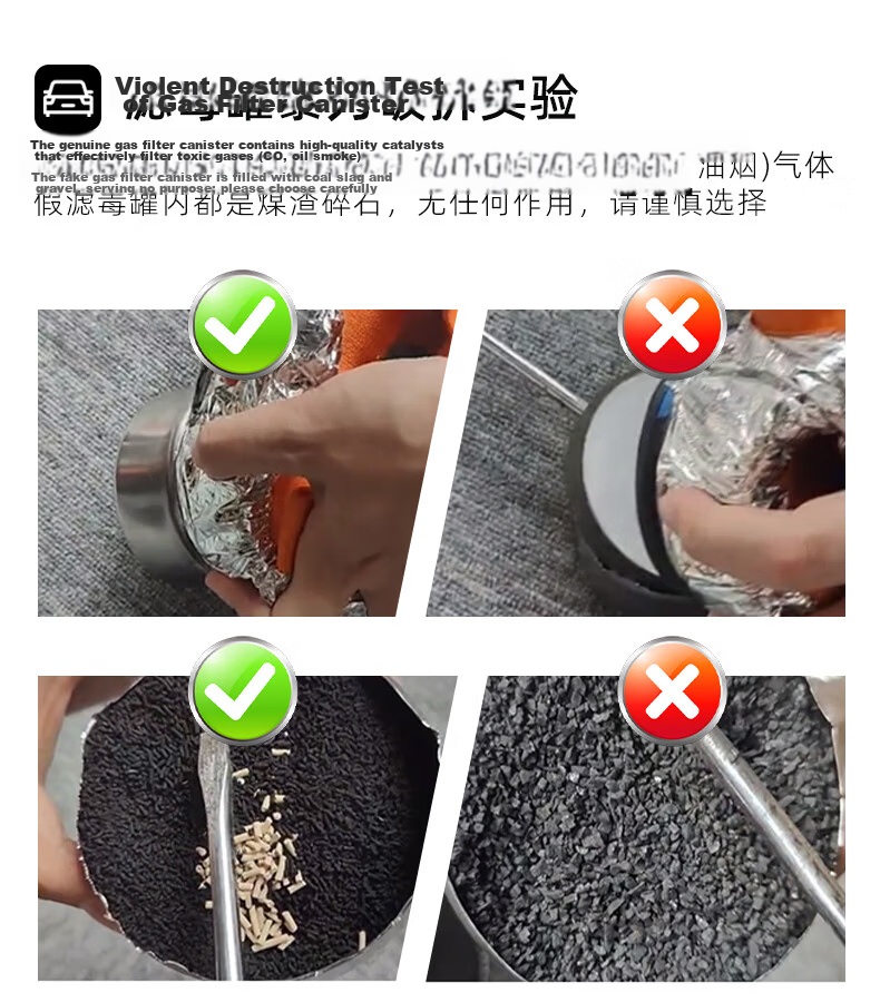 Nanxin Fire Mask TZL30 Rubber Adult Filtered Fire Self-Rescue Respirator Fire Escape Smoke and Toxic Gas Protection National Standard 3C Certified 7