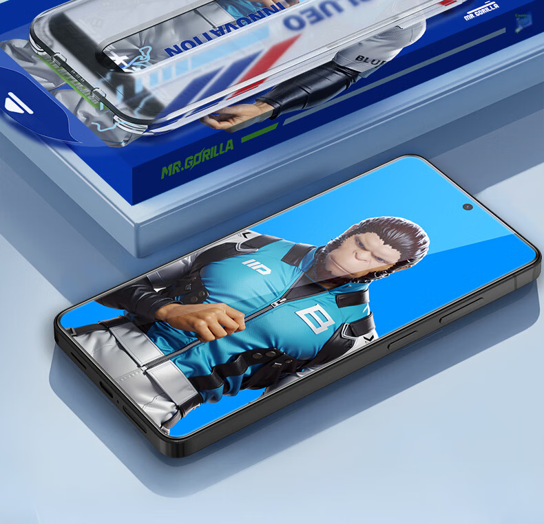 Mr. Blue Ape [Original Ultra Clear + New Space Capsule] Ultrasonic Fingerprint Unlock Screen Protector for Samsung S26 Ultra, S26 Ultra Tempered Glass Anti-Fingerprint Space Capsule Quick-Apply Film 5
