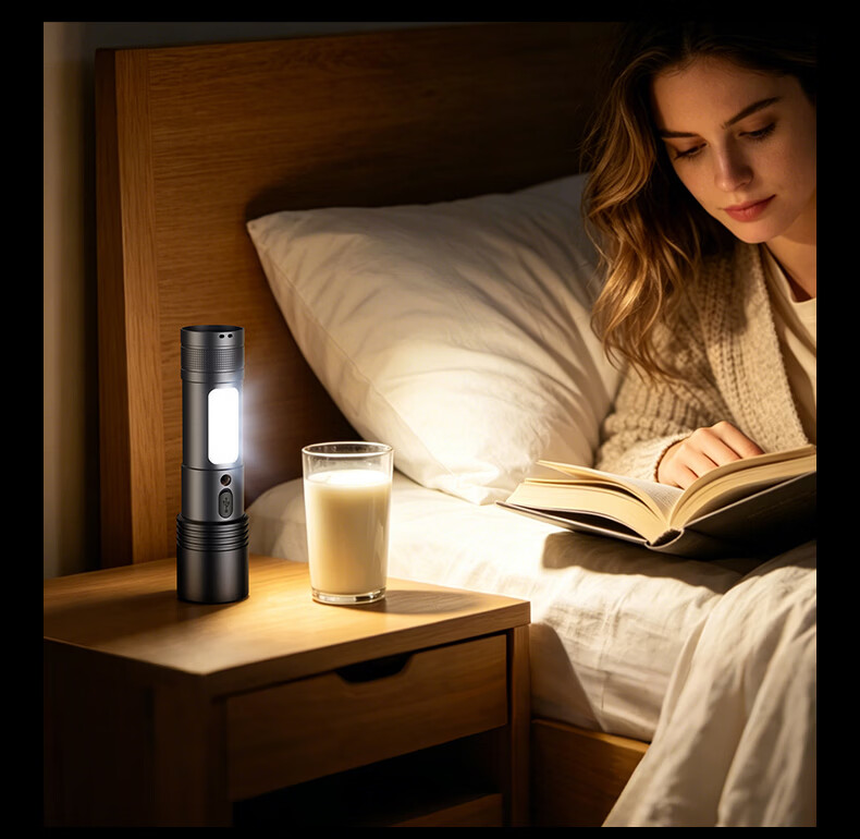 PHILIPS High Brightness Flashlight Portable Rechargeable Outdoor Emergency Light 25