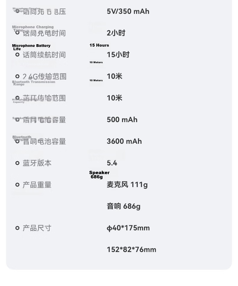 BOYA KM6 Wireless Bluetooth Microphone Speaker All-in-One Sound Card Singing Live Streaming Home Karaoke Device 17