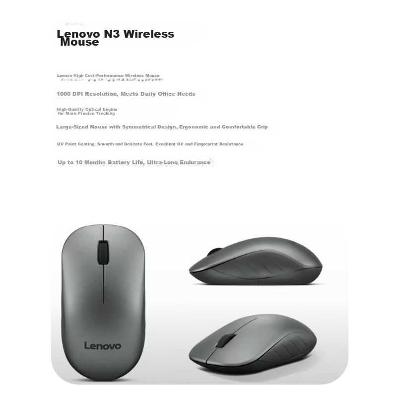 Lenovo N3 Wireless Mouse BYD