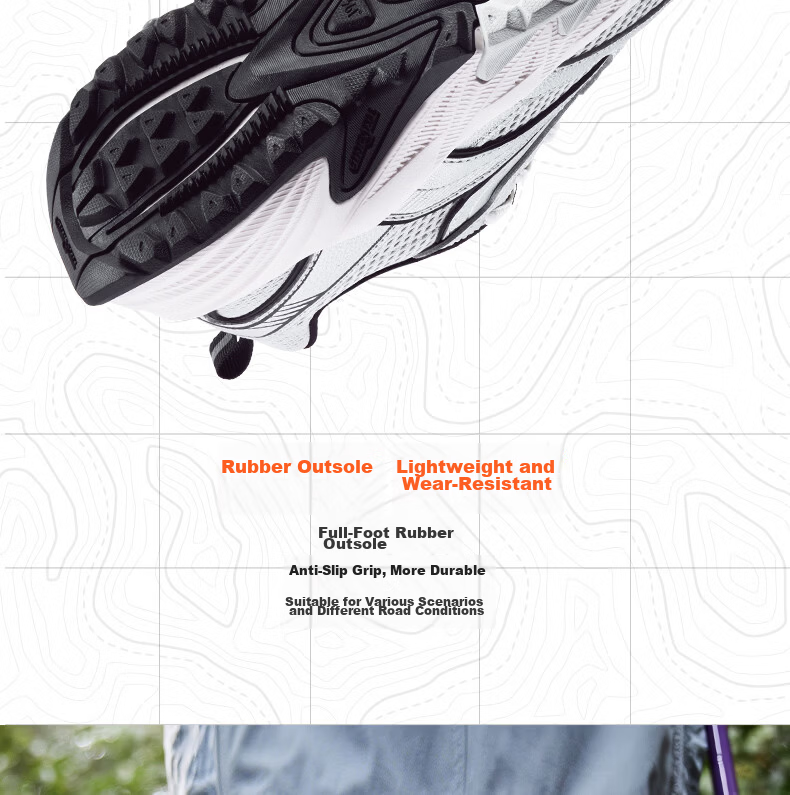 361° Women's Sports Shoes Summer Lightweight Breathable Cushioning Commuter Running Outdoor Trail Shoes 682622221F-1 22