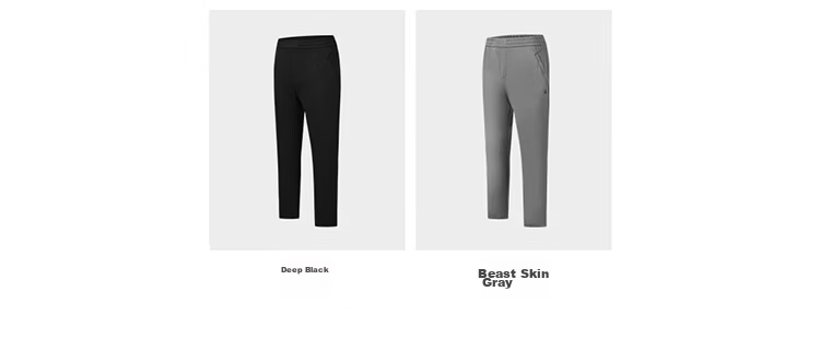 FILA Men's Dynamic Knit Pants 2026 Summer New Sports Fitness Comfortable Straight-Leg Trousers 3