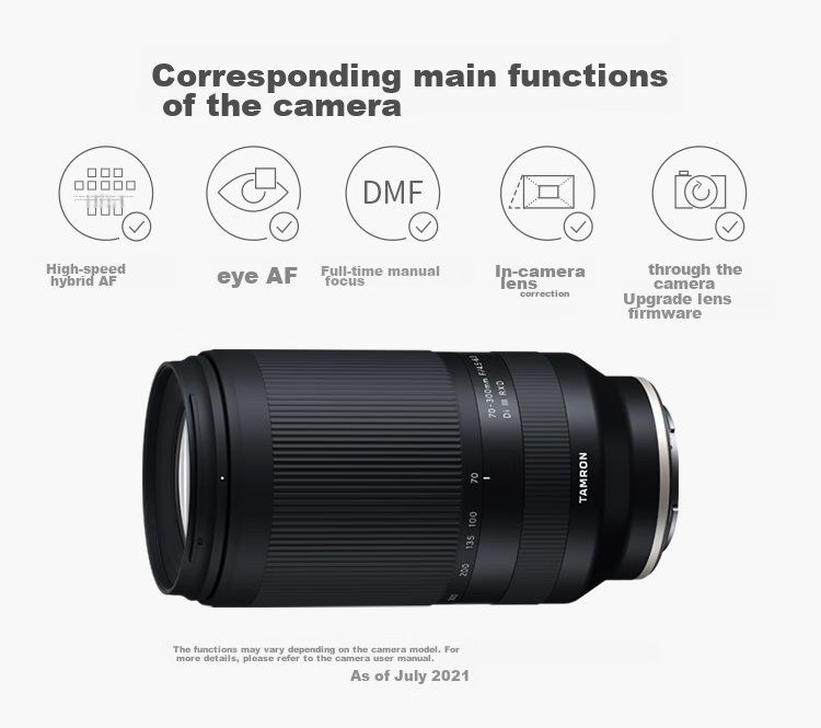 Tamron A047S 70-300mm F/4.5-6.3 Di III RXD Telephoto Zoom Lens, Sports And Wildlife, Sony Full-Frame Mirrorless Camera Lens (Sony Full-Frame E-Mount) 12