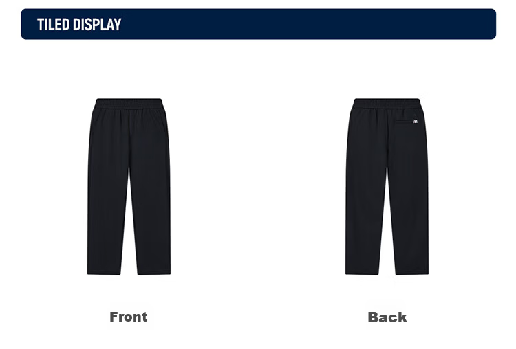 FILA Official Men's Knitted Long Pants 2026 Summer Fashion Simple Casual Comfortable Straight-Leg Pants 23