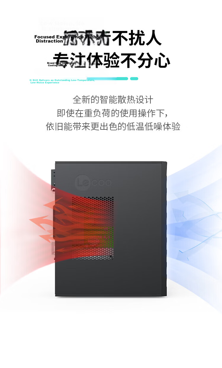 Lenovo Lecoo Cool 310 Business Office Desktop Computer i5-13420H Processor 12GB RAM 512GB SSD 6