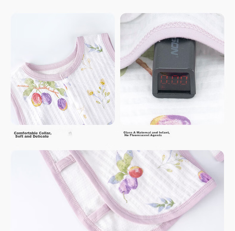 Tonglian Chuxin Baby Summer Clothes Infant Pipa Style Thin Cotton Mesh Sleeveless Romper Vest Summer Outfit 14