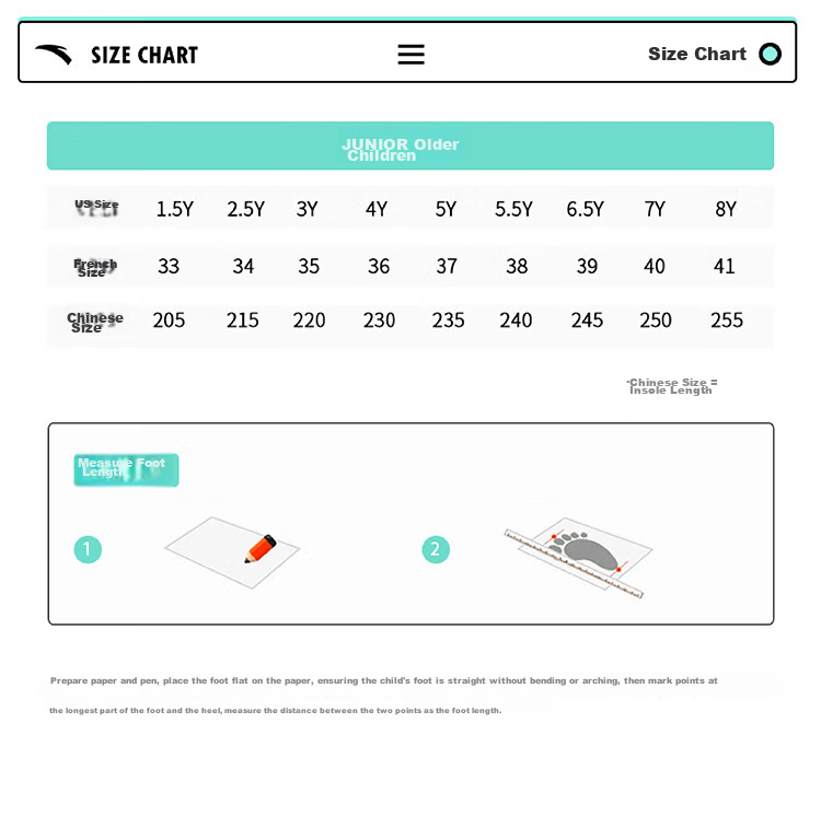 Anta Kids Boys Windrunner Running Shoes 2026 Large Kids Student Campus Sports Shoes A12545567H 20