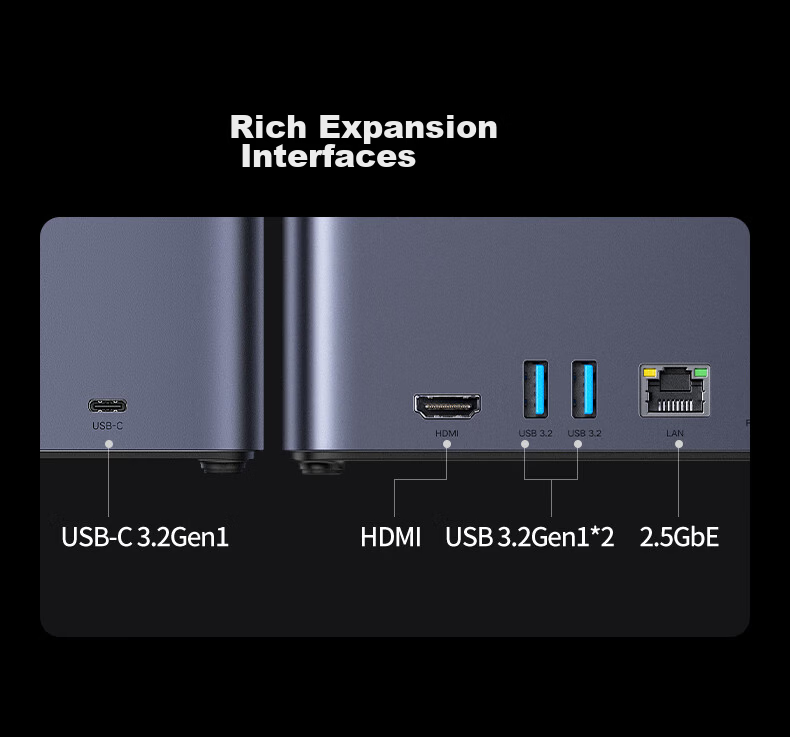 UGREEN Private Cloud DH4300Plus 8GB Version 16TB Four-Bay NAS Smart Home Storage Personal Cloud Hard Drive Network Server Mobile NFC Connection AI Photo Album Tablet Expansio 43