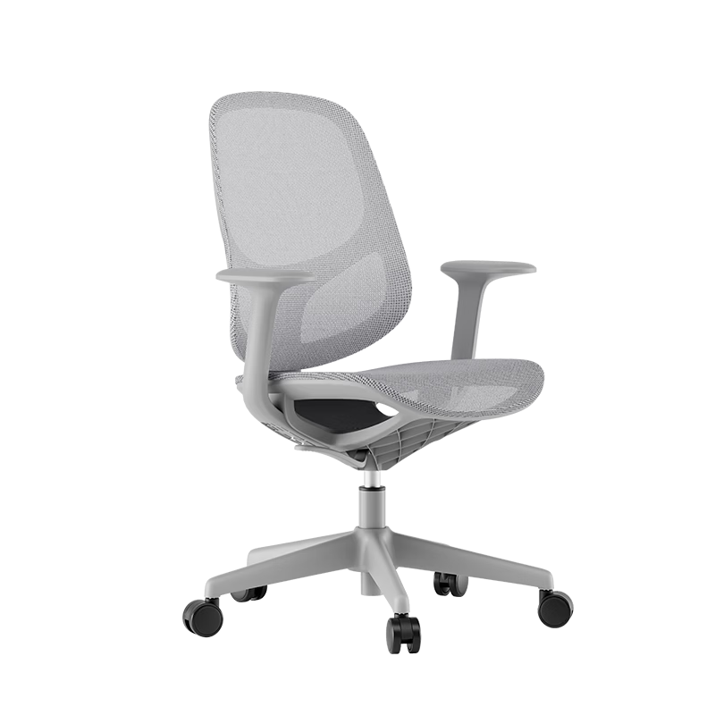 Deli 4900U Ergonomic Office Chair Computer Chair Human Mechanics Seat Gaming Chair Gray