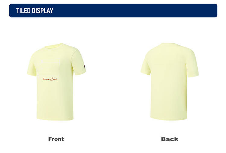 FILA Official Men's Knitted Short Sleeve Shirt 2026 Summer Tennis Sports Moisture-Wicking Quick-Dry Basic T-Shirt 21