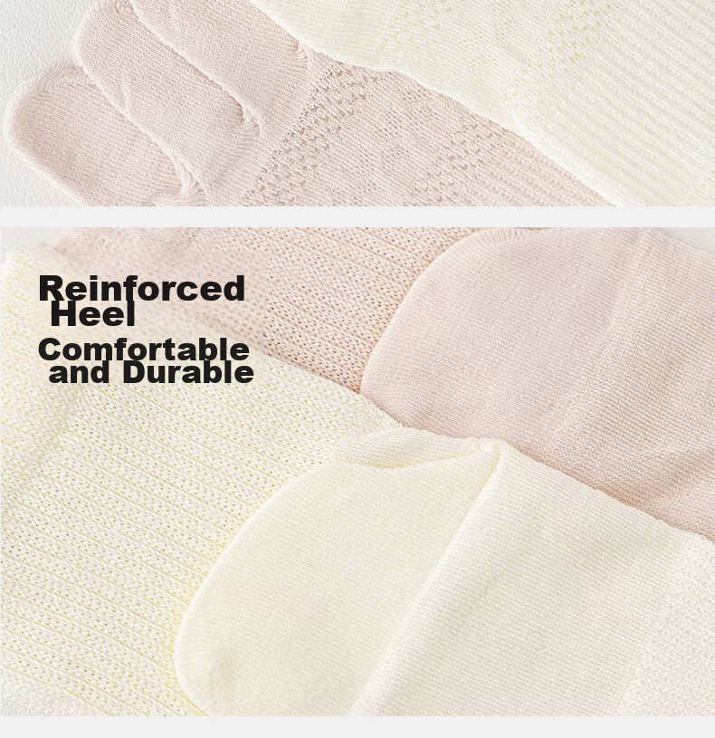 361° Women's Five-Toe Socks Summer Thin Breathable Sweat-Absorbing Mid-Calf Casual Socks 3-Pair Set One Size 11