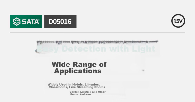 SATA Illuminance Meter Split-Type Photometer Digital High-Precision Lumen Tester Brightness Meter Photometer D05016 7
