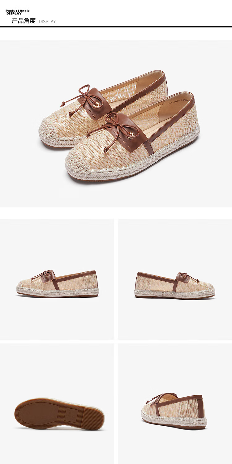 Laird Island Evening Breeze Round Toe Casual Flat Fisherman Shoes for Women 19902 Cream White OWF 38 15