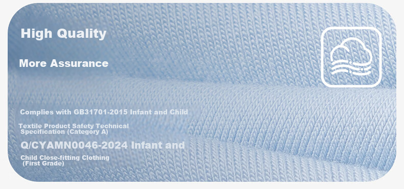 Aimer Kids Boys Modal Cooling Short Sleeve Top and Three-Quarter Pants Set - Art Meow Blue 170 9