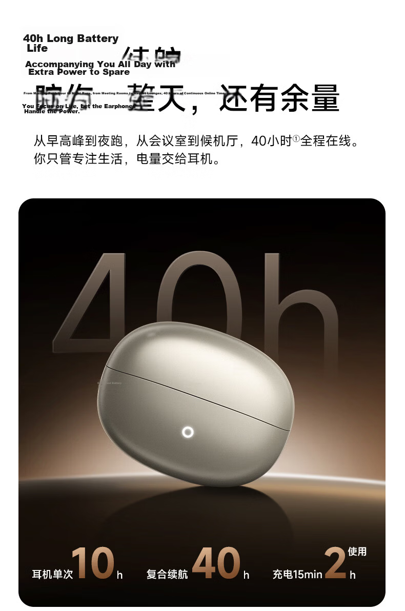 EDIFIER 2026 New LolliClip SE Feather Clip Bluetooth Earphones Open-Style Translation Earphones Dolby Sound Compatible with Apple Huawei Xiaomi Phantom Black 18