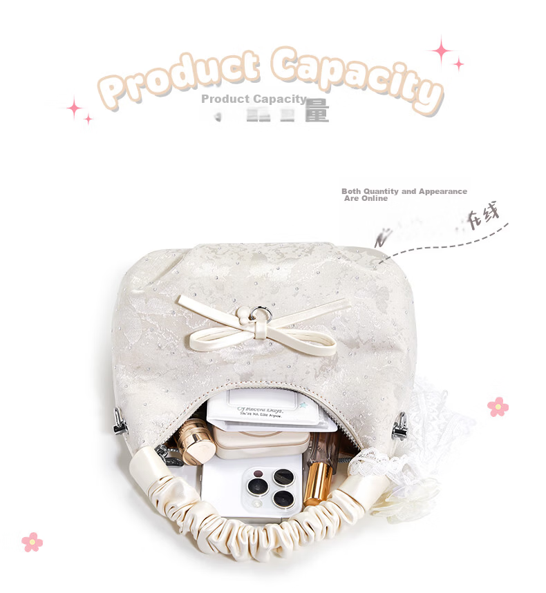 Disney Women's Bag 2026 New Luxury Boutique Bow Cloud Handbag Shoulder Bag Birthday Gift for Girls 7