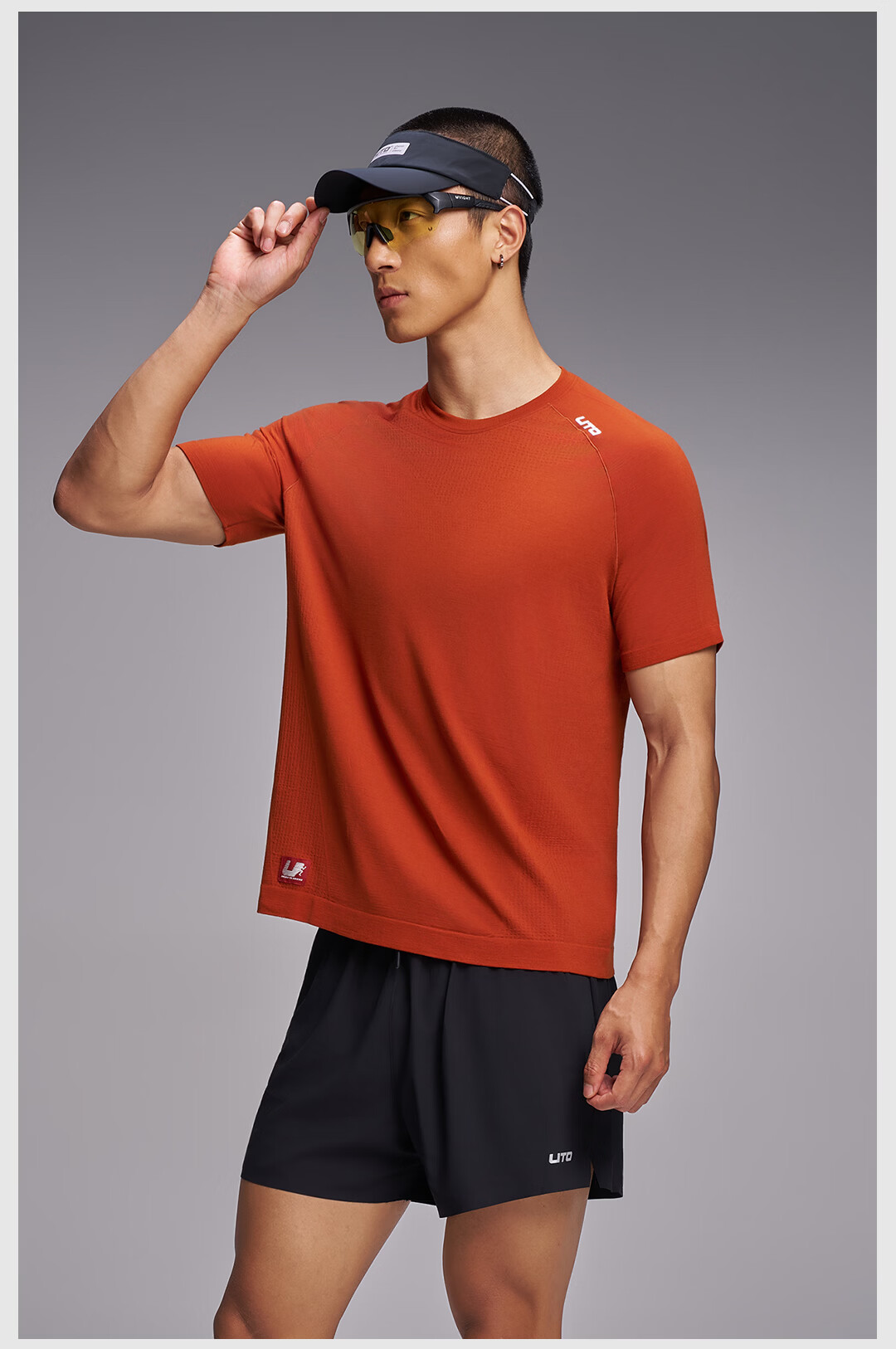 UTO Merino Wool Quick-Dry Short Sleeve Sports T-Shirt Outdoor Running Hiking Top Women - Hemlock Green M 18