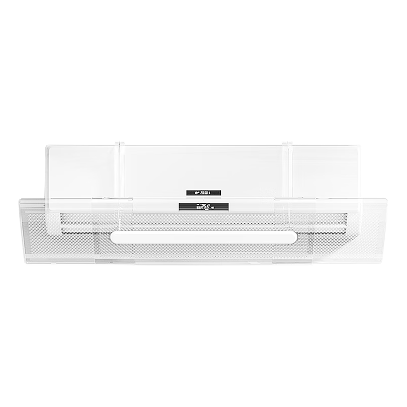 Naxiannv Air Conditioner Wind Deflector, Transparent Anti-Direct Blowing Maternity Baby Vent Cover Shield Curtain Hanging Style, PET Material