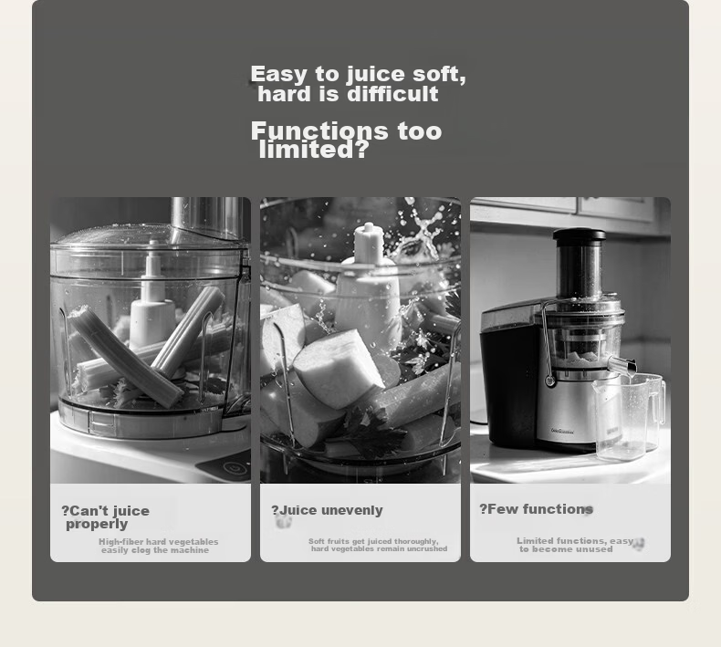 Joyoung 30-Day Price Guarantee Intelligent Control 3-Stage Juicer Fully Automatic Pulp Separation 120mm Wide Mouth No Filter Easy Clean Juicer for Fruits, Vegetables, and Ice Cream 13