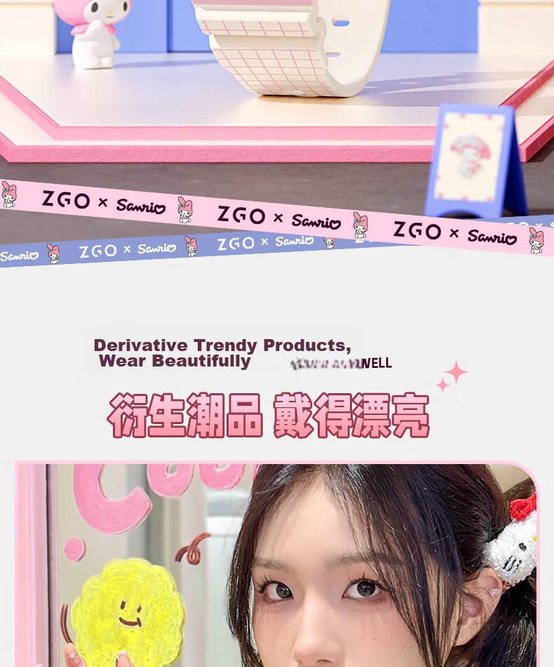 Hello Kitty Girls' Luminous Waterproof Sports Watch for Students, High-Value Junior High School Children's Watch, Birthday Gift for Girls 356 2