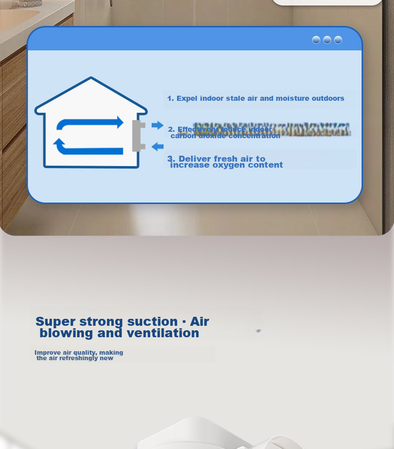 GENUIN Ceiling Duct Exhaust Fan 10 Inch BPT12-14C-1 Powerful Low Noise Ceiling Mounted High Airflow Ventilation Fan 6
