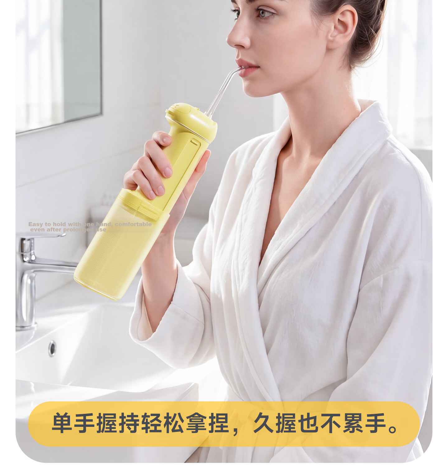 Infly InFan P12 Portable Handheld Water Flosser Electric Ultrasonic Oral Irrigator Dental Cleaner Orthodontic Teeth Washer for Teens Adults Men Women 11