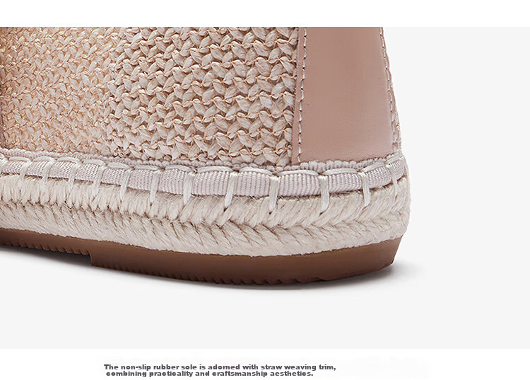 Lairdson Mall Style Casual Hollow-out Fisherman Flats Women 6M19901 Milk Tea Apricot BEF 36 9