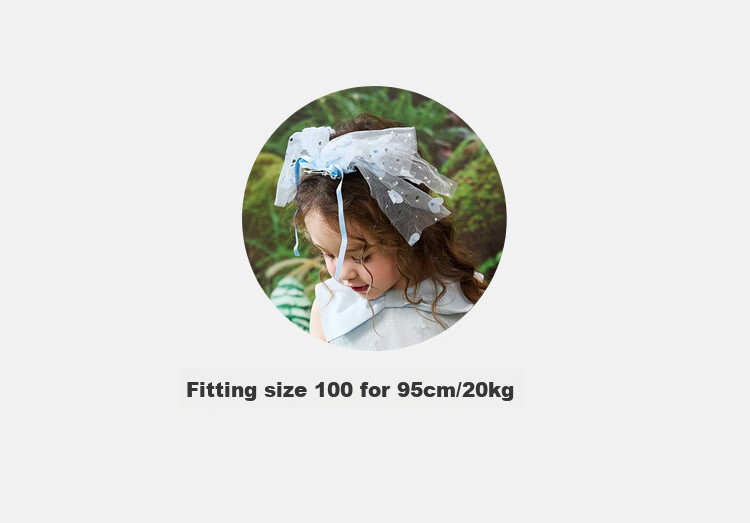 ASK JUNIOR Summer Kids Sleeveless Vacation Dress Toddler Mesh Princess Dress for Girls 9