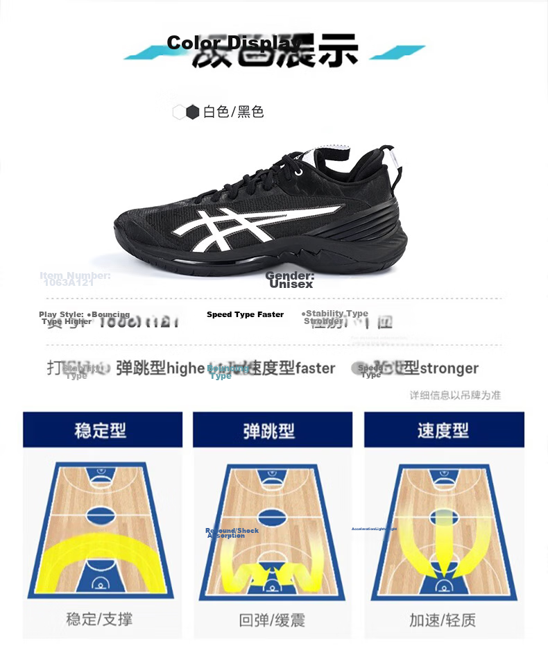 ASICS Men's Basketball Shoes Mitsui Hisashi GELBURST 28 Durable Non-Slip Cushioning 1063A099-102 Size 42 4