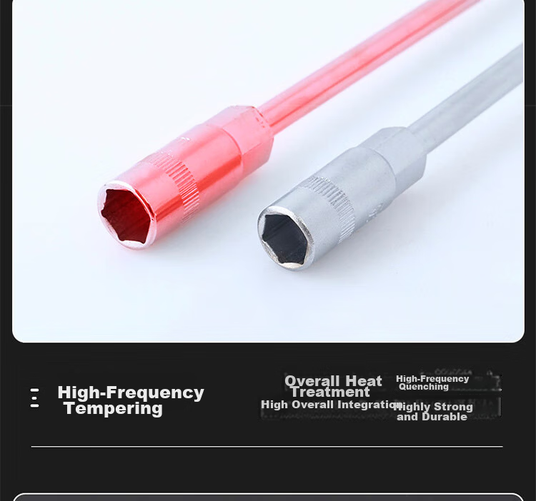 Haisidike T-Handle Hex Wrench Extended Socket T-Type Sleeve (8/10/12/13/14) [Jingcang] 5-Piece Set 6