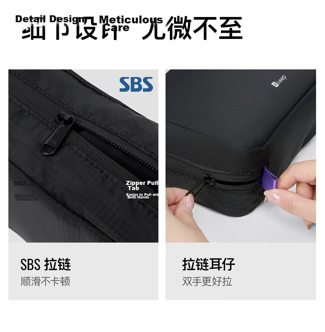 Keep Ultra-Light Multi-Functional Sports Toiletry Bag Snow White Wet and Dry Separation for Travel Business Fitness 9