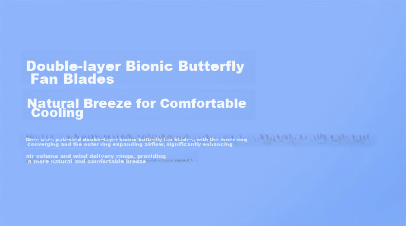 GREE Smart Voice Control Home Electric Fan Double-Layer 12-Blade Inverter Oscillating Fan Grade 1 Energy Efficiency Antibacterial Soft Breeze Standing Remote Control Low Noise Floor Fan 6