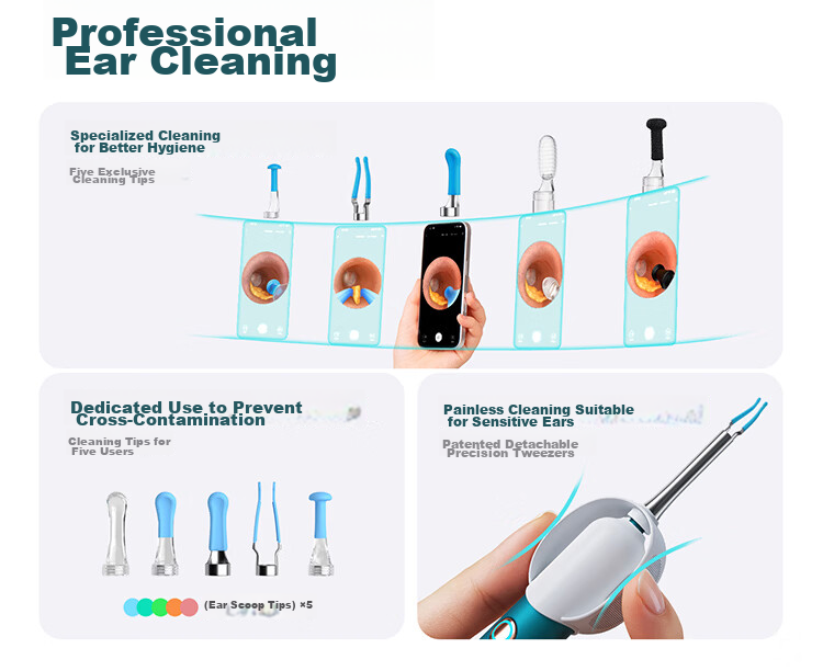 Bebird 3 UltraX Visual Ear Cleaner Hummingbird 2K HD Ear Care Device Birthday Gift Premium Gift Box 7