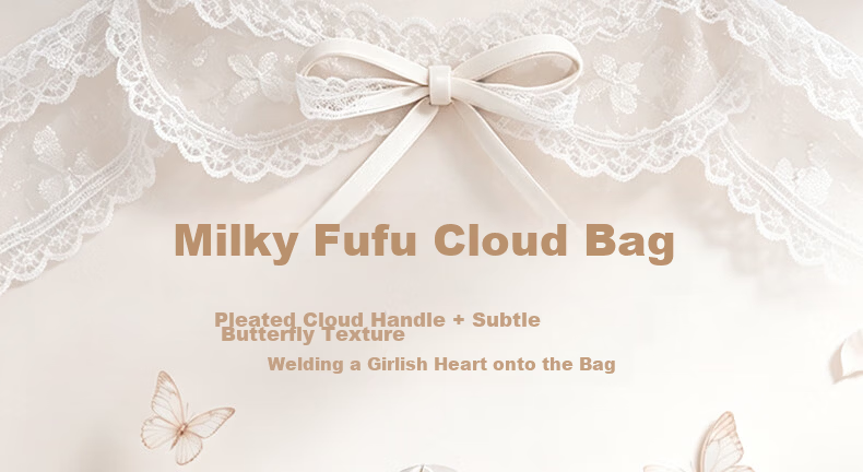 Disney Women's Bag 2026 New Luxury Boutique Bow Cloud Handbag Shoulder Bag Birthday Gift for Girls 1