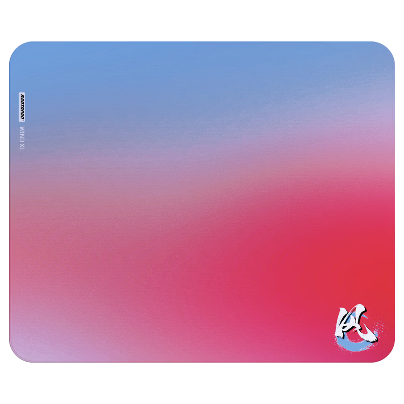 Rantopad Wind Series High-Sensitivity Smooth Thickened Gaming FPS Mouse Pad Microfiber Ultra-Fine Woven Fabric Sunken Edge Large Non-Slip Desk Mat Smoke Rain