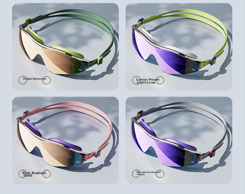 ANTA Water Eye 2.0 Myopia Swimming Goggles Professional HD Anti-Fog Unisex 400° 16