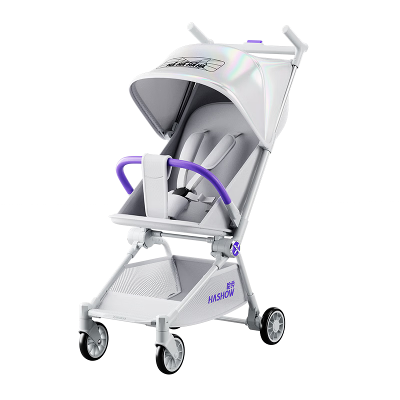 HaXiu X3pro New Generation Pocket Stroller Foldable Lightweight Baby Pram One-Touch Folding Sit and Recline Baby Carriage