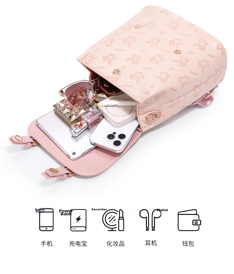 Disney Women's Backpack 2026 New Large Capacity Lightweight College Student Practical Graduation Birthday Gift for Girls 6