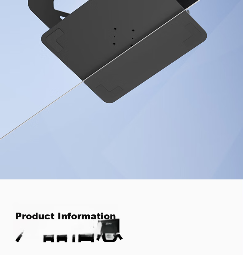 Deli Laptop Stand Cooling Pad Tablet Holder 360° Rotatable Adjustable Floating Desktop Vertical Riser Compatible with Apple MacBook Huawei Lenovo 14