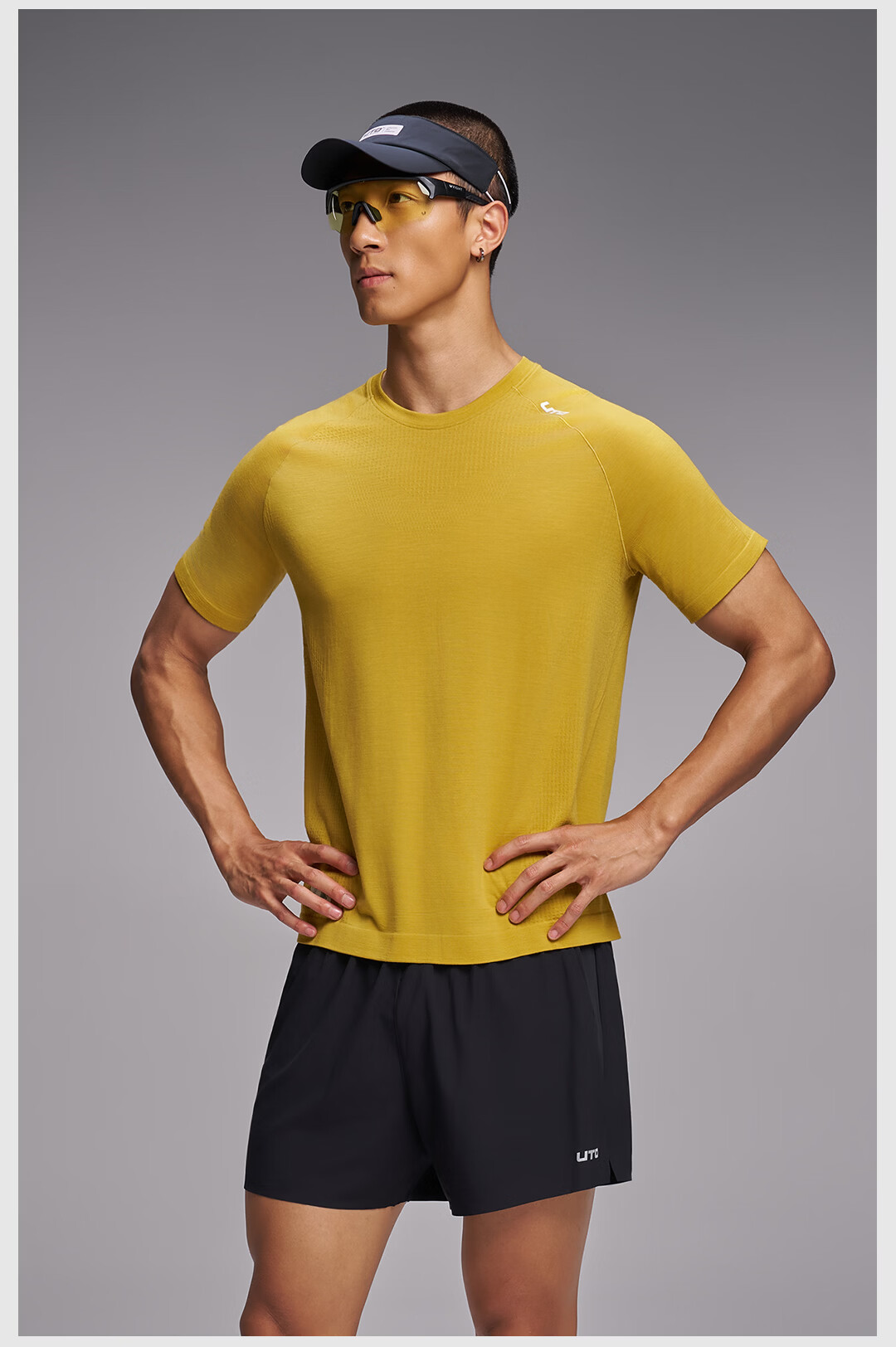 UTO Merino Wool Quick-Dry Short Sleeve Sports T-Shirt Outdoor Running Hiking Top Women - Hemlock Green M 15