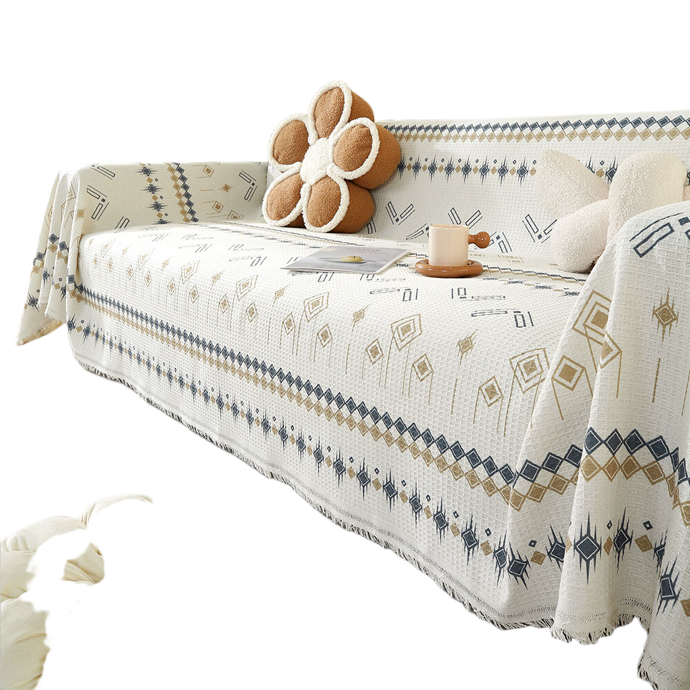 Jingxun Sofa Cover, Dust-Proof Light Luxury Simple Design, Suitable for All Seasons, 180*300cm