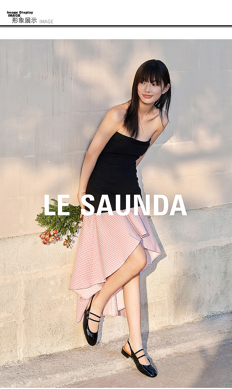 Laird & Dan [Happy Princess] 2026 Summer New Chunky Heel Mary Jane Sandals Women 19301 Milk Tea Apricot BEP 34 1