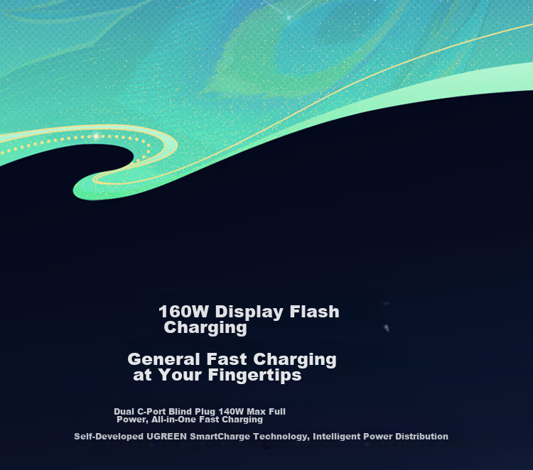 UGREEN × Honkai: Star Rail Yaoguang Limited Edition 45W GaN Charger for Apple 17 Pro Max Fast Charging Head / iPhone 16 iPad 14