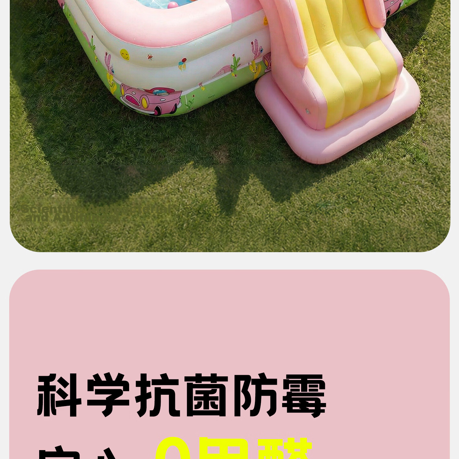 Chuandaoxiong Inflatable Children's Swimming Pool, Thickened for Adults And Kids, Baby Bath Pool, Home Outdoor Extra Large Water Pool 16