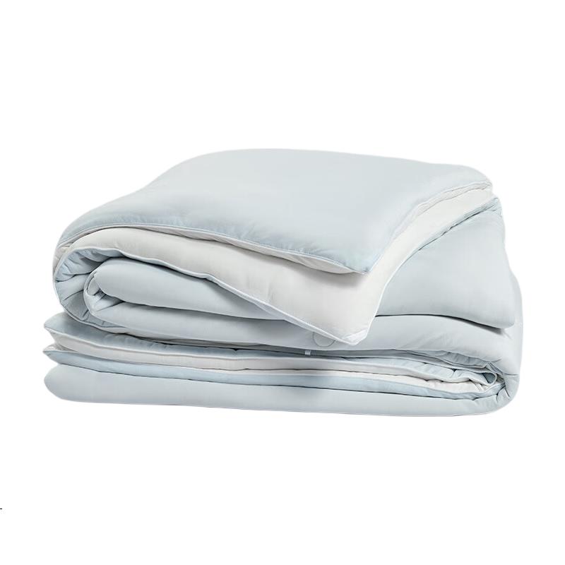BEYOND Home Textile Quilt Core A-Class Knitted 50% Soybean Quilt Spring and Autumn Double Four Seasons Quilt 220*240cm Cloud Blue