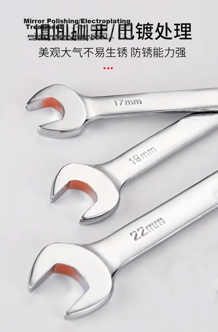 JETECH Ratchet Wrench Multifunctional Quick Wrench Universal Faucet Wrench Household Auto Repair Tool GRA-8 3