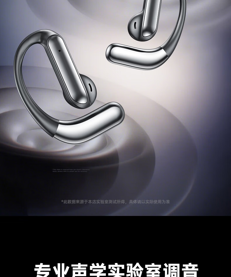 Zhongguo 2026 Latest C2 Smart AI Real-Time Translation Bluetooth Earbuds Bone Conduction Wireless Open-Ear Sports Running Noise-Cancelling Long Battery Life Men's 14